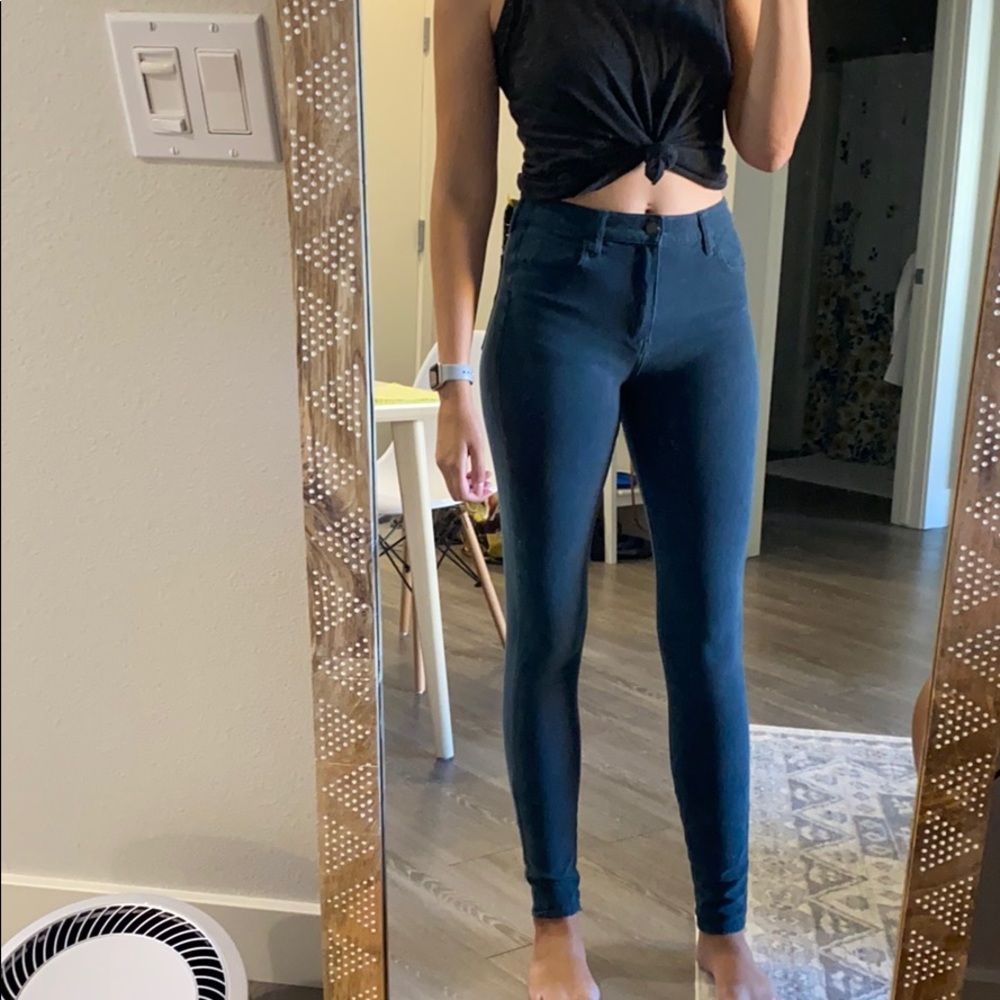 American eagle super hi rise jegging super stretch